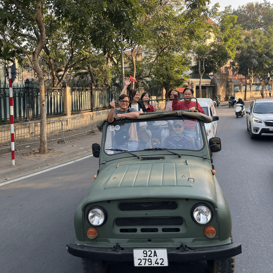 Hanoi City Jeep Tour