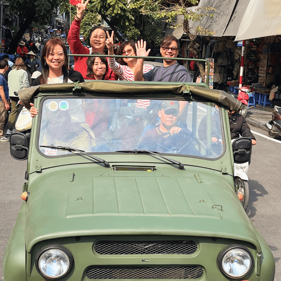 Hanoi City Jeep Tour