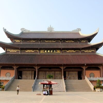 Hanoi - Bai Dinh Pagoda or Hoa Lu - Bich Dong Cycling & Thung Nham Bird Valley Full - Day Nature Exploration