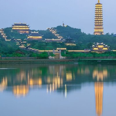 Hanoi - Bai Dinh Pagoda or Hoa Lu - Bich Dong Cycling & Thung Nham Bird Valley Full - Day Nature Exploration
