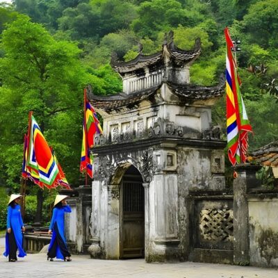Hanoi - Hoa Lu - Tam Coc Day Tour Scenic Boat Trip & Cycling Adventure