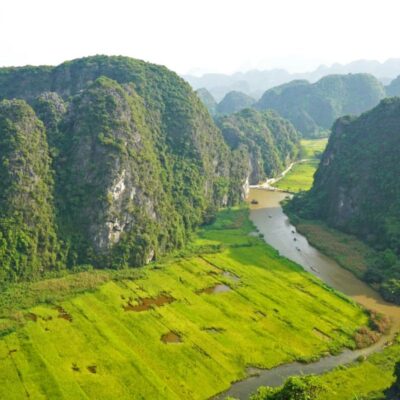 Hanoi - Hoa Lu - Tam Coc Day Tour Scenic Boat Trip & Cycling Adventure