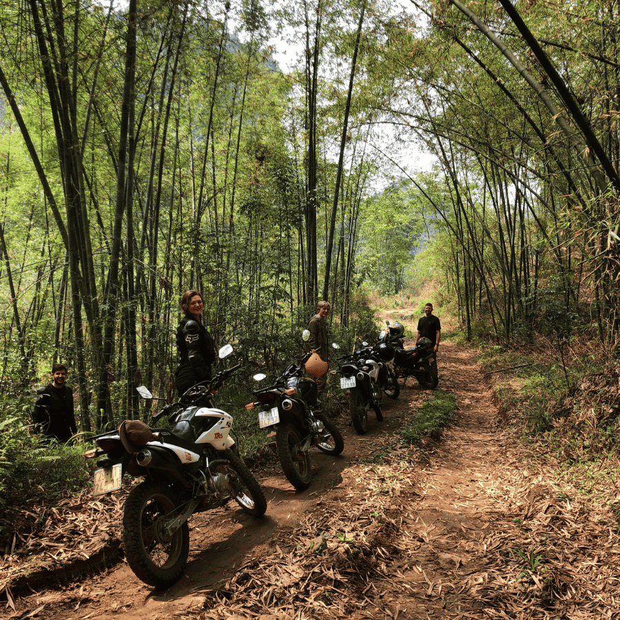Pu Luong Easy Motorbike 1 Day Tour – Rice Terraces, Waterfall, and Hidden Cave Adventure