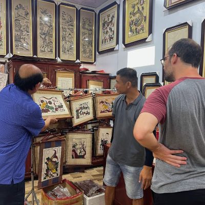 Dong Ho Folk Painting Village & But Thap Pagoda Half Day