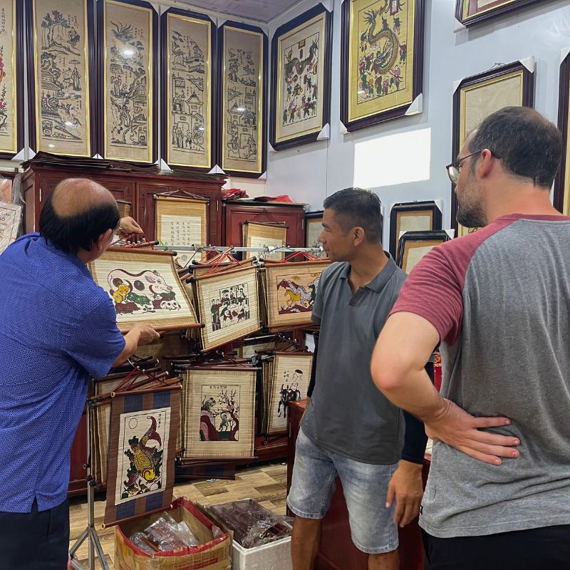 Dong Ho Folk Painting Village & But Thap Pagoda Half Day