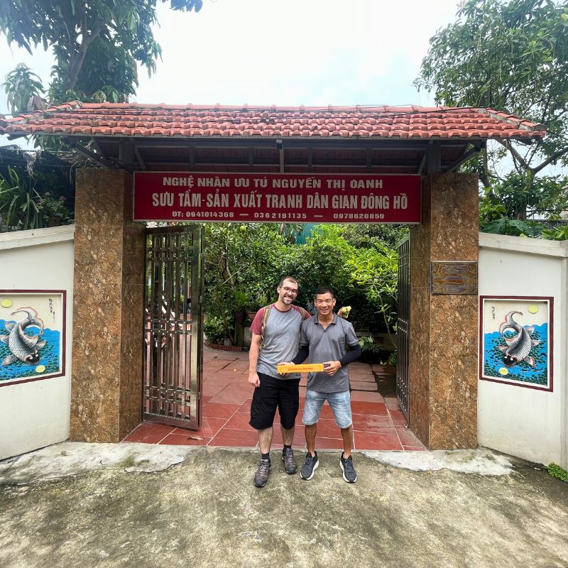 Dong Ho Folk Painting Village & But Thap Pagoda Half Day