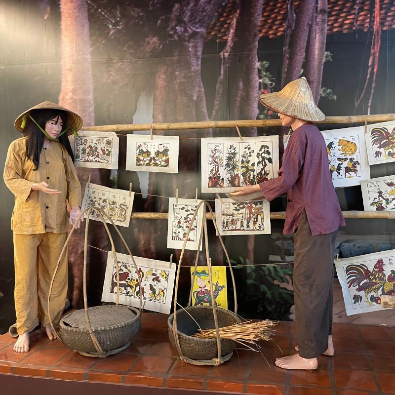 Dong Ho Folk Painting Village & But Thap Pagoda Half Day