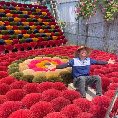 Lacquerware Village, Conical Hat Village & Incense Village Full Day Trip