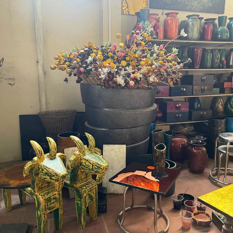 Lacquerware Village, Conical Hat Village & Incense Village Full Day Trip