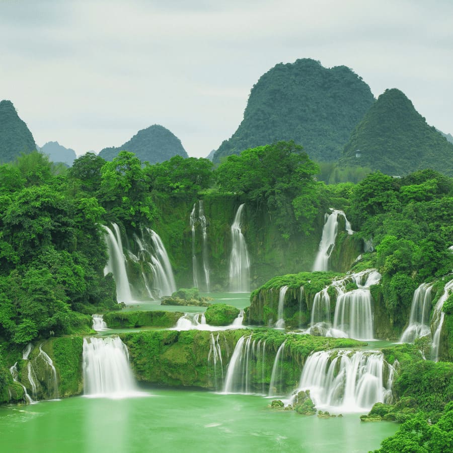 ban gioc waterfall