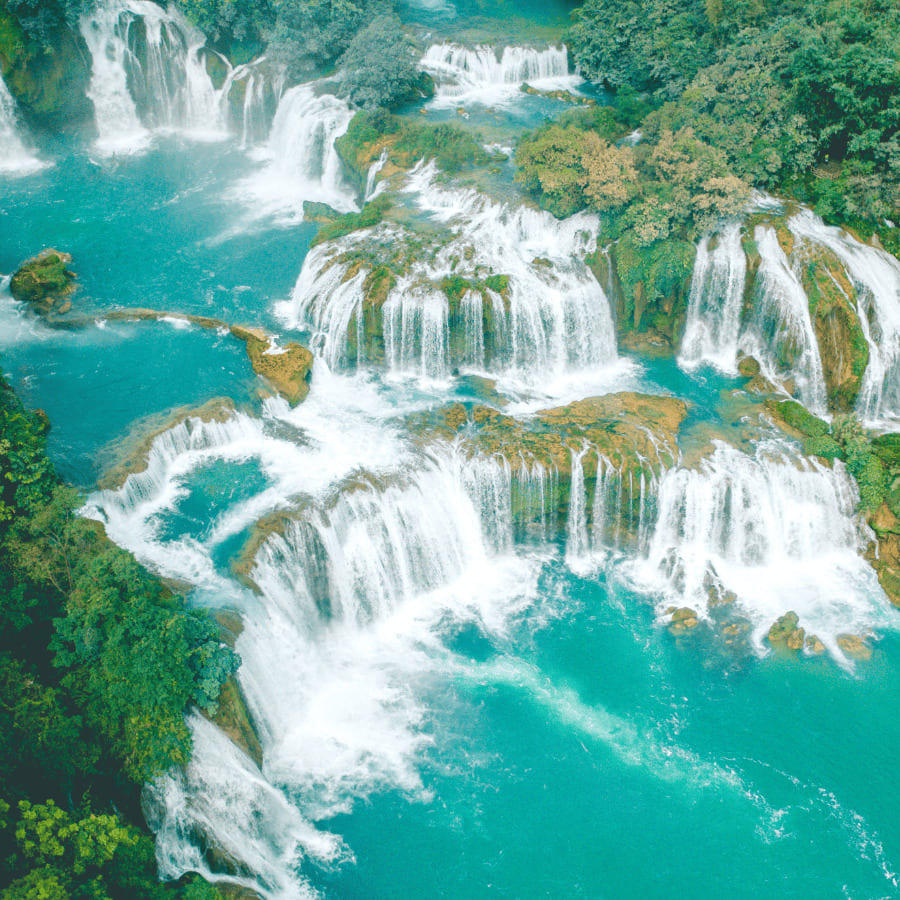 ban gioc waterfall