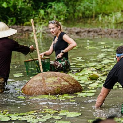Vietnam Rural Life Experience – Buffalo Bathing, Farming and Local Cooking Tour