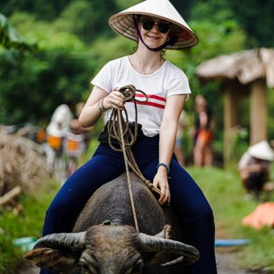 Vietnam Rural Life Experience – Buffalo Bathing, Farming and Local Cooking Tour