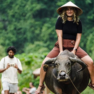 Vietnam Rural Life Experience – Buffalo Bathing, Farming and Local Cooking Tour
