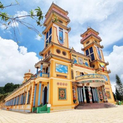 Cu Chi Tunnels, Cao Dai Temple Full-Day Tour – Optional Ba Den Mountain