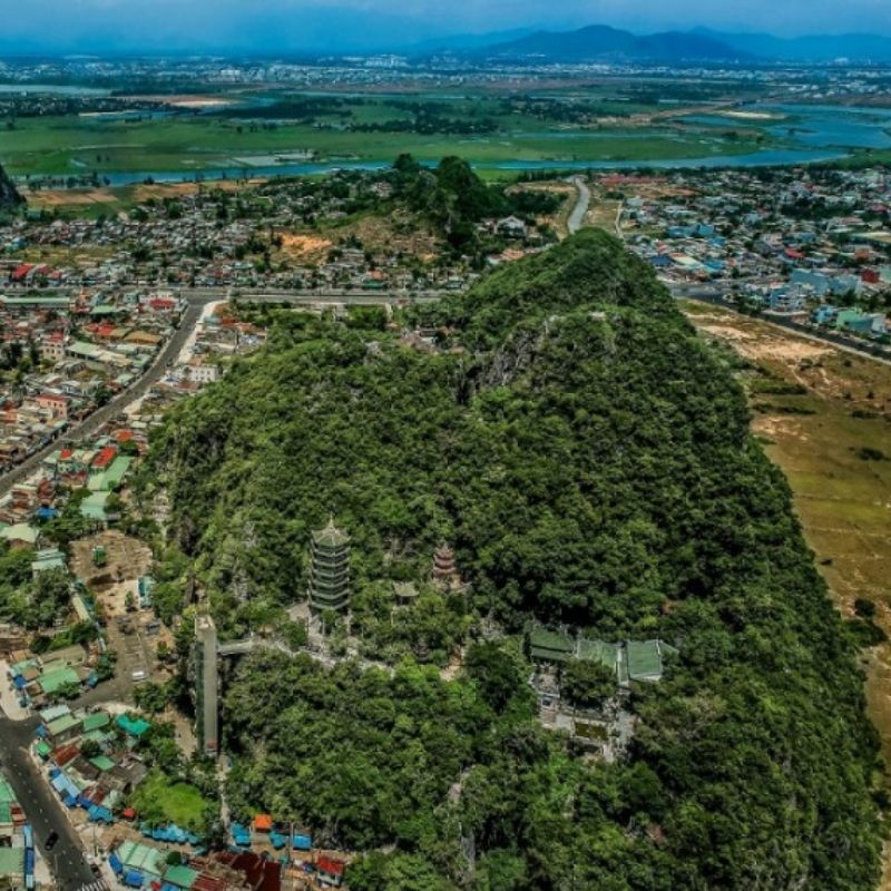 Linh Ung pagoda - Marble Mountain - Coconut village - Hoi an Ancient town from Da Nang Group Tour