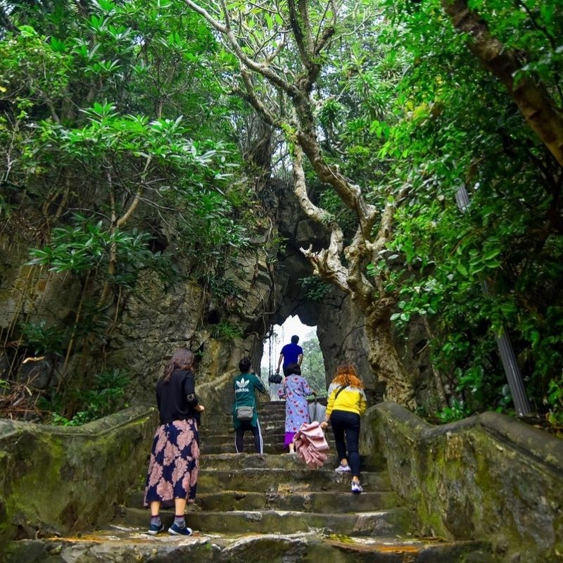 Linh Ung pagoda - Marble Mountain - Coconut village - Hoi an Ancient town from Da Nang Group Tour