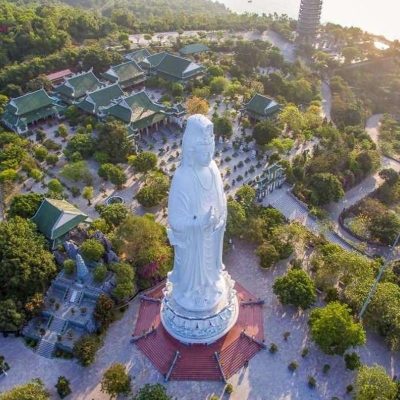 Linh Ung pagoda - Marble Mountain - Coconut village - Hoi an Ancient town from Da Nang Group Tour