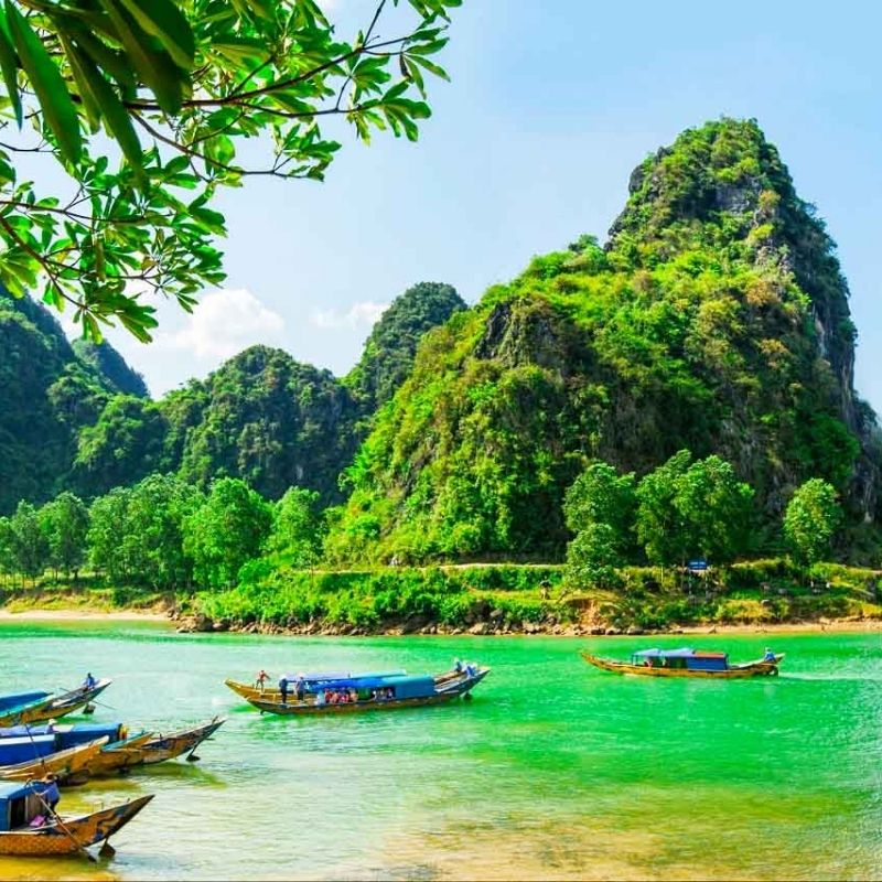 Paradise Cave & Dark Cave Exploration 1-Day Tour from Dong Hoi Phong Nha