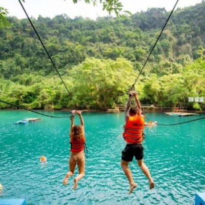 Paradise Cave & Dark Cave Exploration 1-Day Tour from Dong Hoi Phong Nha