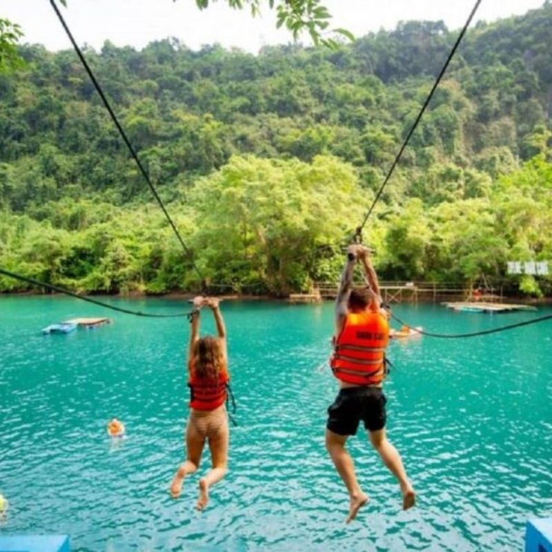 Paradise Cave & Dark Cave Exploration 1-Day Tour from Dong Hoi Phong Nha