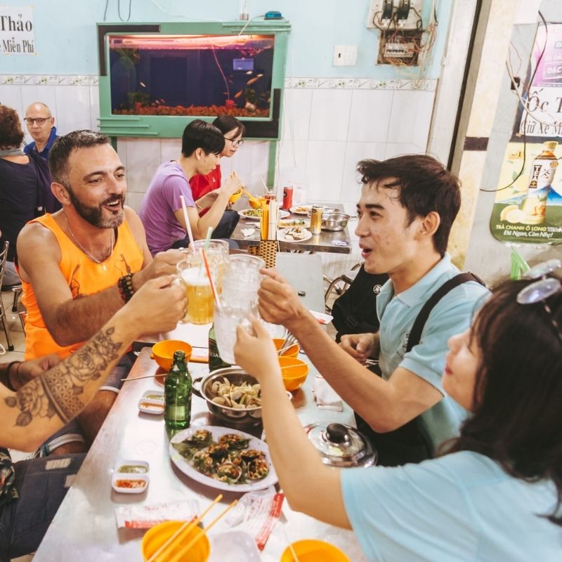 Saigon Walking Food Tour – Local Street Food Experience