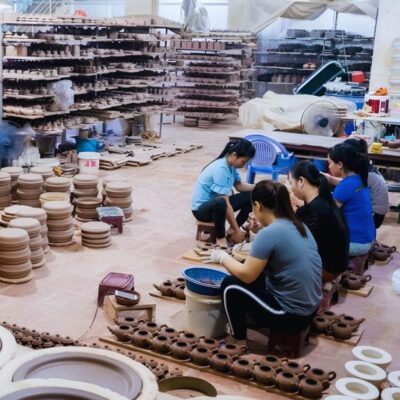 Countryside Tour Bat Trang Pottery & Xuan Quan Flower Village