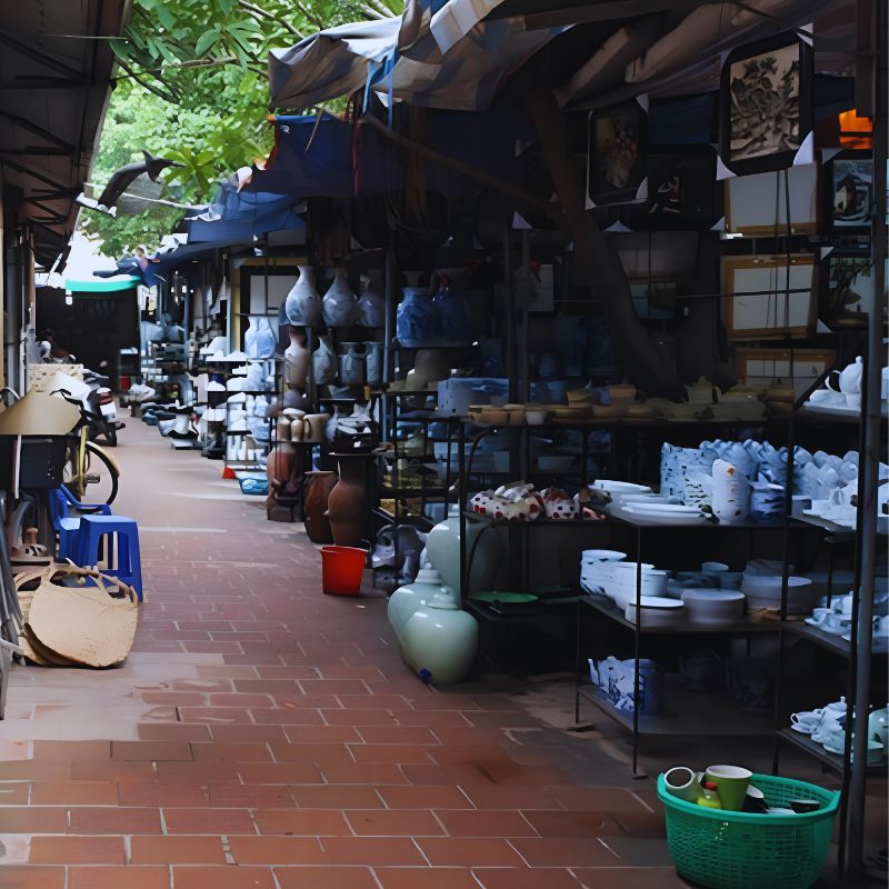 Countryside Tour Bat Trang Pottery & Xuan Quan Flower Village