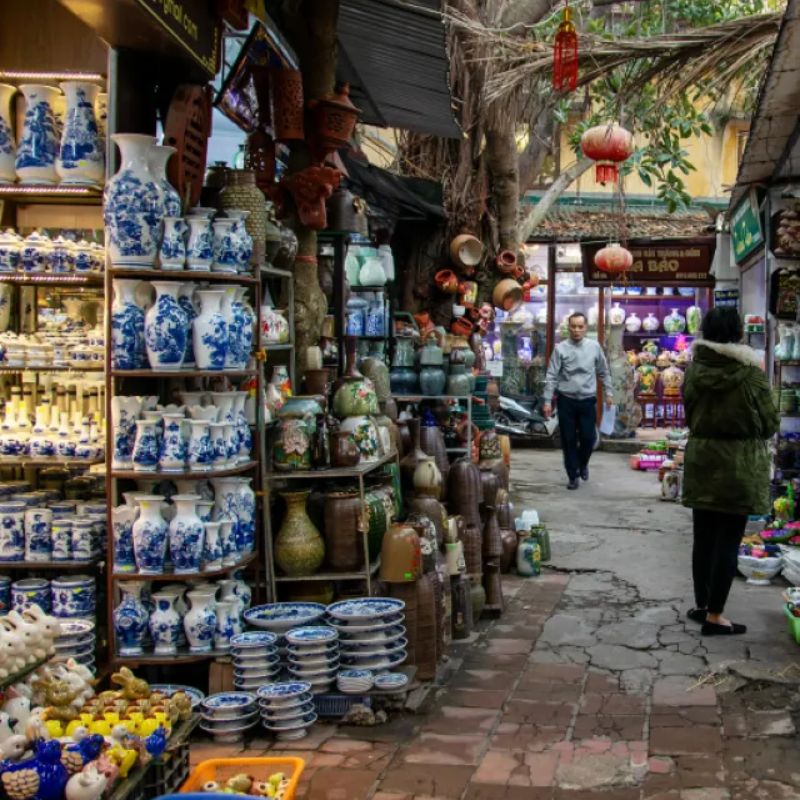 Countryside Tour Bat Trang Pottery & Xuan Quan Flower Village