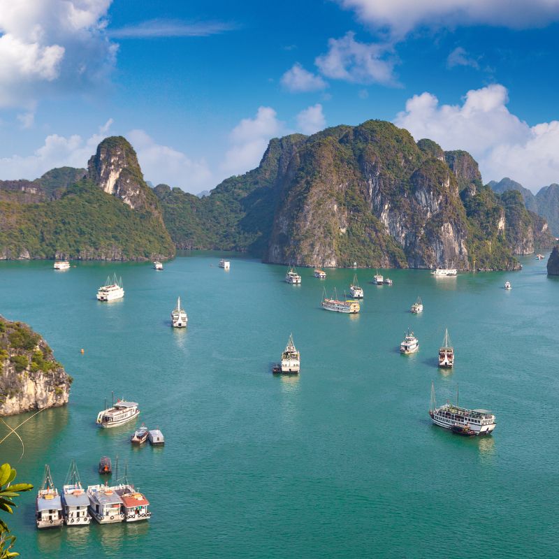 2-Day Ninh Binh & Halong Bay Tour from Hanoi – Hoa Lu, Tam Coc, Mua Cave & Luxury Cruise